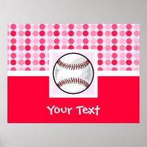 Cute Softball Print
