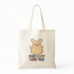 Cute Some Bunny Loves You Easter Tote Bag
