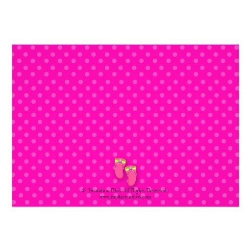 Cute Spa Birthday Party Personalized Invitation