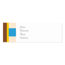 Cute Space Ship Rocket Outer Space Blue Kids Business Card