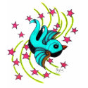 Cute Sparrow and Stars t-shirts