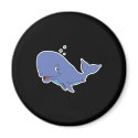 cute sperm whale magnets by doonidesignsanimals cute sperm whale magnets