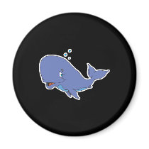 cute sperm whale magnets by doonidesignsanimals cute sperm whale magnets