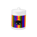 Cute spider rainbow stripes