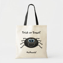 Cute Spider Trick or Treat Tote Bag