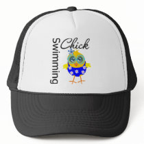 Cute Sporty Swimming Chick Mesh Hat