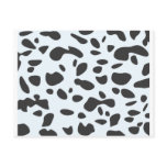 Cute Spots Dots Dalmatian Dog Skin Pattern Post Card
