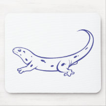 Cute Spotted Salamander Mouse Pads