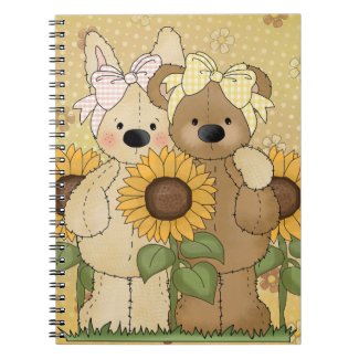 Cute Spring Friends notebook