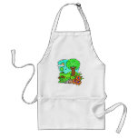 Cute Spring Naute Scene Aprons
