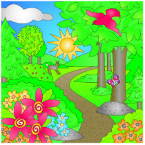 Cute Spring Naute Scene photo sculptures by doonidesigns Cute Spring Naute Scene photo sculptures