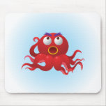 Cute Squid Mousepad