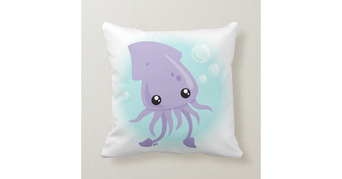 emotion squid pillow