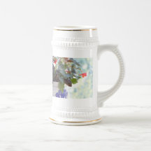 Cute Squirrel in a Flower Pot Mug