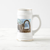 Cute Squirrel in Winter Coffee Mug