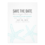 Cute Starfish Save the Date Card