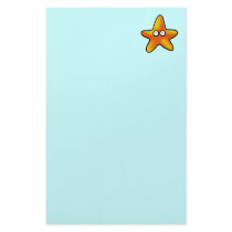 Cute starfish personalized stationery