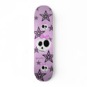 Cute Stars n Skulls Deck skateboards by NightmareVision Cute Stars n Skulls Deck skateboards