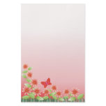 Cute stationery : Daisy &amp; butterfly