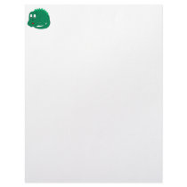 Cute Stegosaurus letterhead