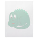 Cute Stegosaurus letterhead
