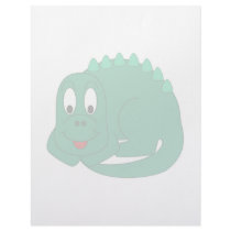 Cute Stegosaurus letterhead