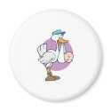 cute stork delivering baby magnets