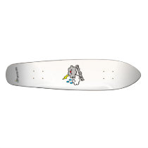 Cute Storm cloud logo Skateboard Decks