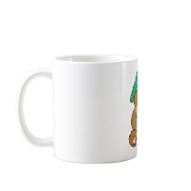 Cute Story Time Teddy Bear Design Coffee Mug