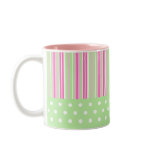 Cute Stripes and Polka Dots mug