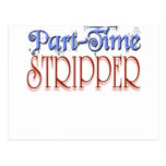Cute Stripper, Exotic Dancer Merchandise Postcard