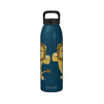Cute Strong Cartoon Lion Water Bottle