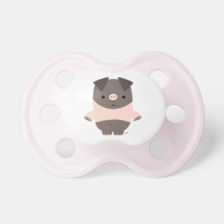 Cute Strong Cartoon Pig Pacifier BooginHead Pacifier