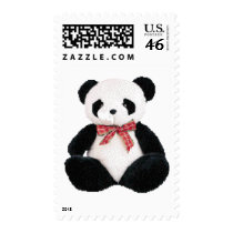 Cute Stuffed Panda postage by fstasu Cute Stuffed Panda postage