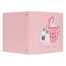 Cute Sugar & Spice Binder