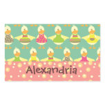 cute summer ducks personalized stickers