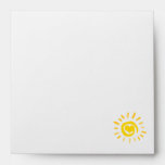Cute Sun; Faux Carbon Fiber Envelope