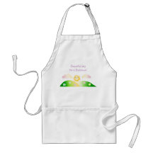 Cute sun kawaii cartoon apron