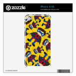 Cute Superhero Boy Pattern Skins For The iPhone 4
