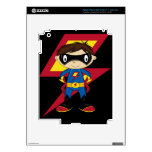 Cute Superhero Boy Skin For iPad 3