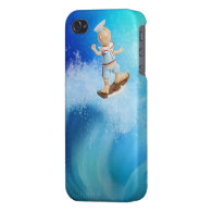 Cute Surfing Sailor iPhone 4/4S Cases
