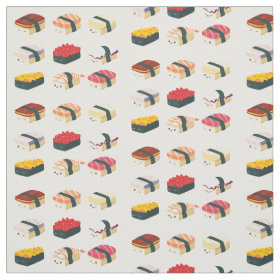 Cute Sushi Fabric