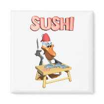 Cute Sushi Magnet 2 - Great Gift Idea by japaneseartmall Cute Sushi Magnet 2 - Great Gift Idea