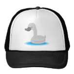 Cute SWAN Gosling grey Trucker Hats