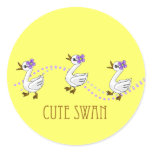 Cute Swan Sticker