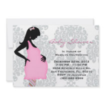 CUTE Sweet Baby Girl Pink Shower Custom Invite