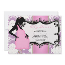 CUTE Sweet Baby Girl Pink Shower Personalized Invite