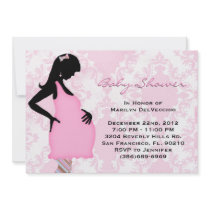 CUTE Sweet Baby Girl Pink Shower Invitation