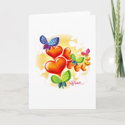 Cute Sweet Colorfull Summer Love Friendship cards