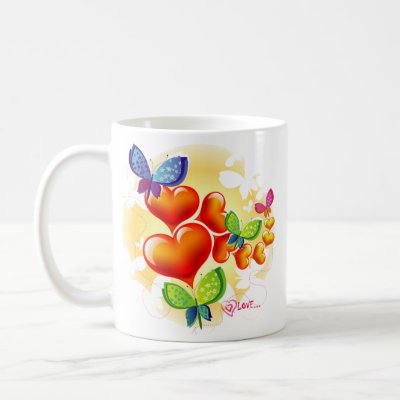 Cute Sweet Colorfull Summer Love Friendship Coffee Mug